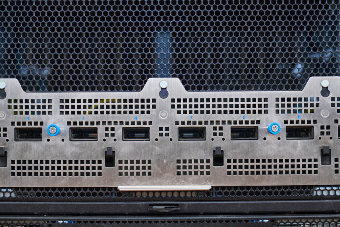 ASUS XA NB3I E12 Front OSFP NVIDIA ConnectX 8 Ports