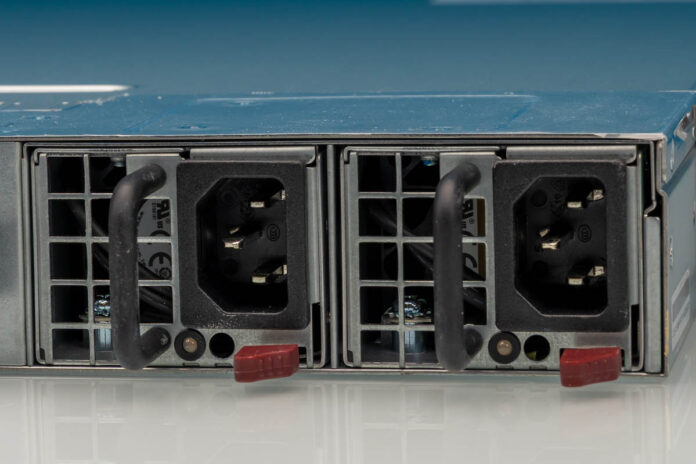 Supermicro SYS-112D-36C-FN3P rear power supplies