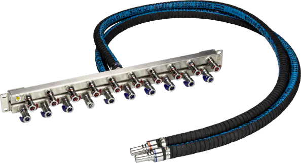 Coolant distribution manifold