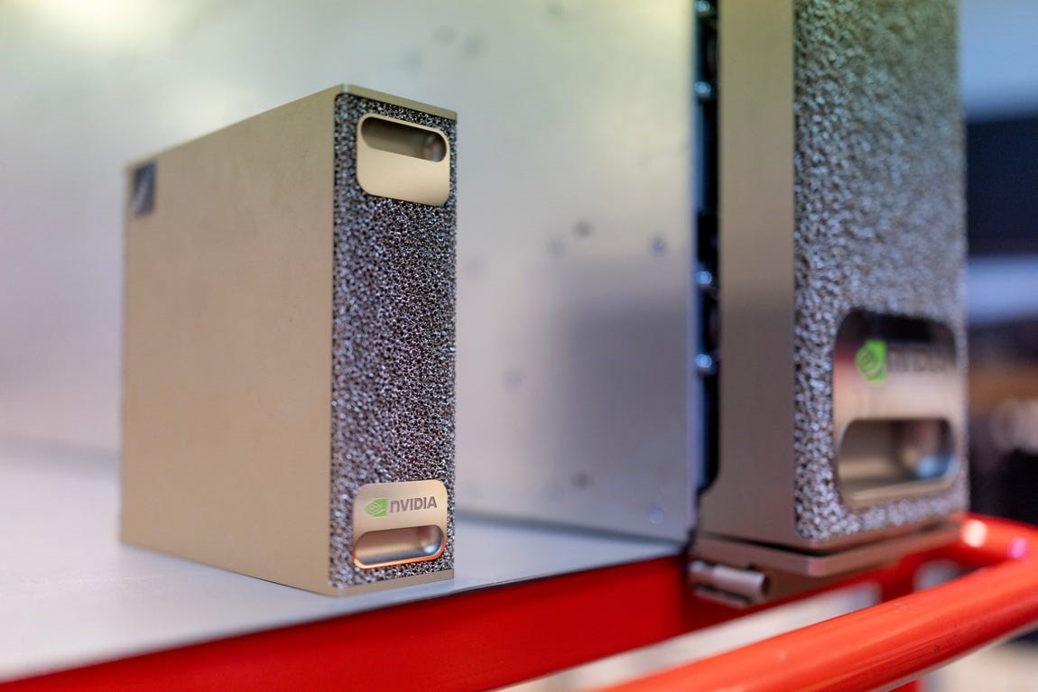The NVIDIA DGX Spark, a mini AI supercomputer in a desk-friendly form factor