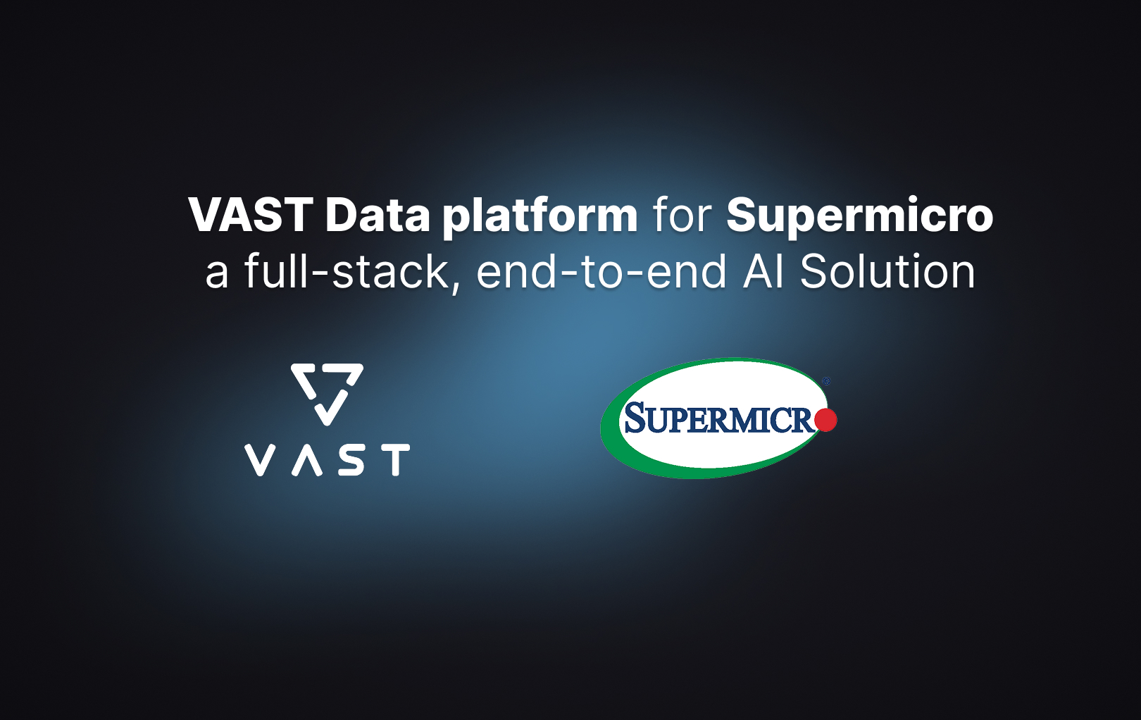 Vast Data platform for Supermicro