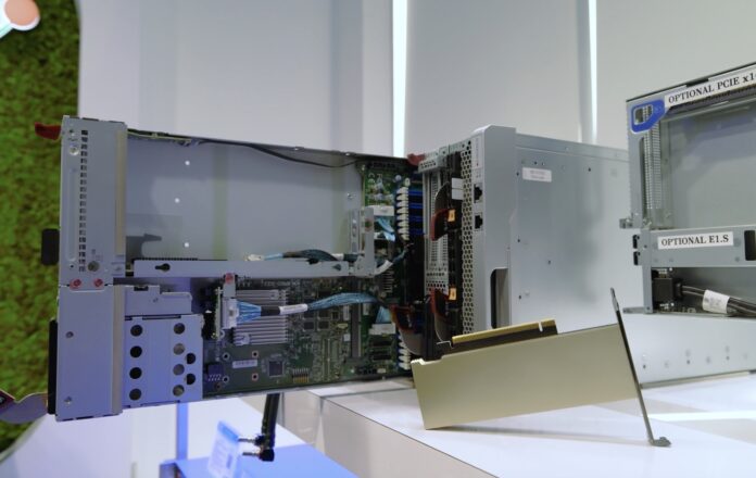 Supermicro SuperBlade with NVIDIA L4