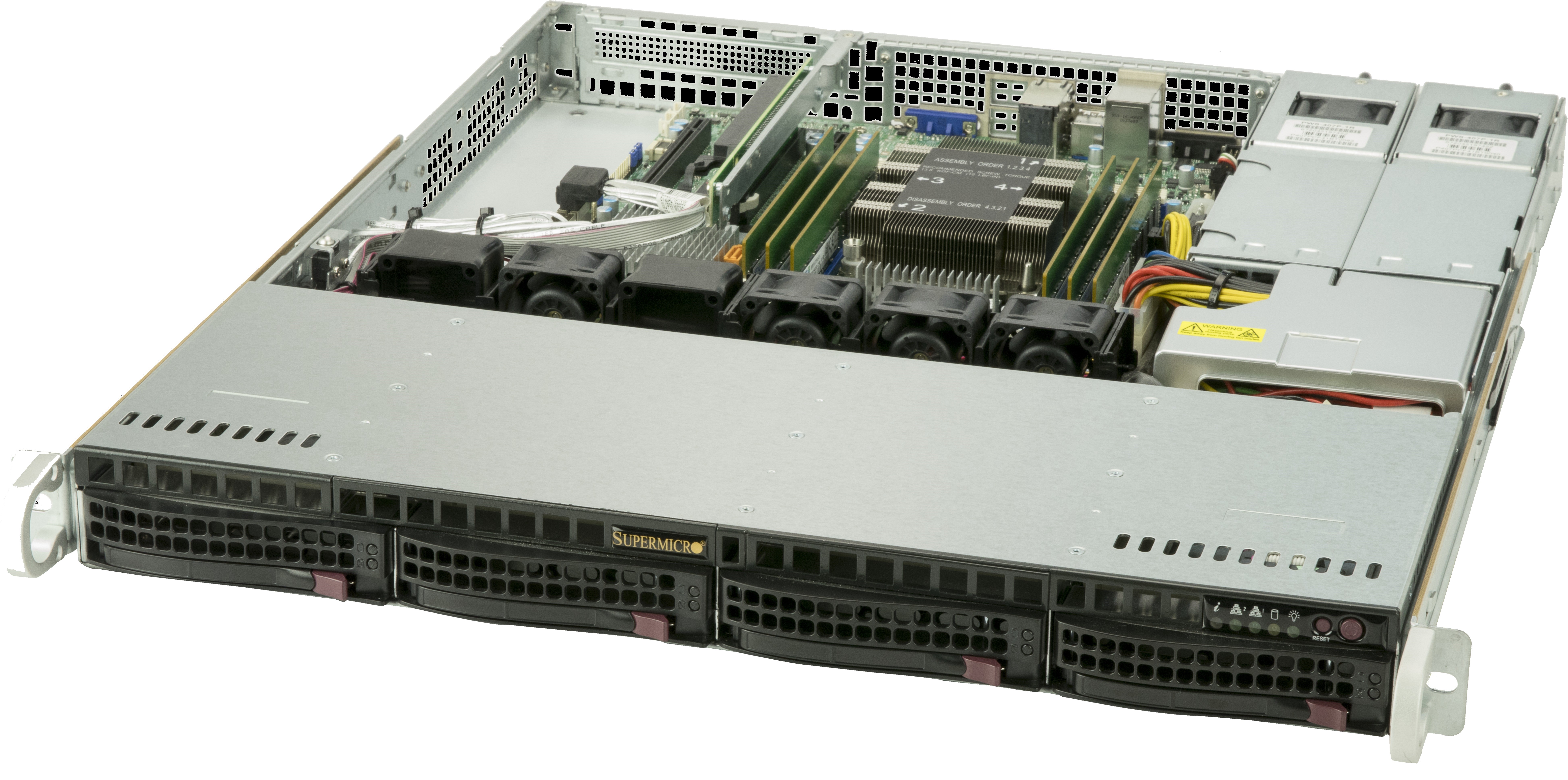 Supermicro 5019P-MR 1U Server